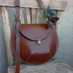 Кръглата чанта с цветята