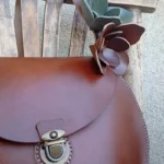 Кръглата чанта с цветята - Image 4